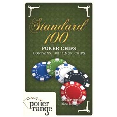 Poker Range Standard 100, 11,5 gr.,